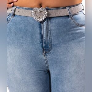 Diamond heart statement belt 💎💎💎💎💎